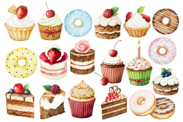 Вкусняшки рисунки