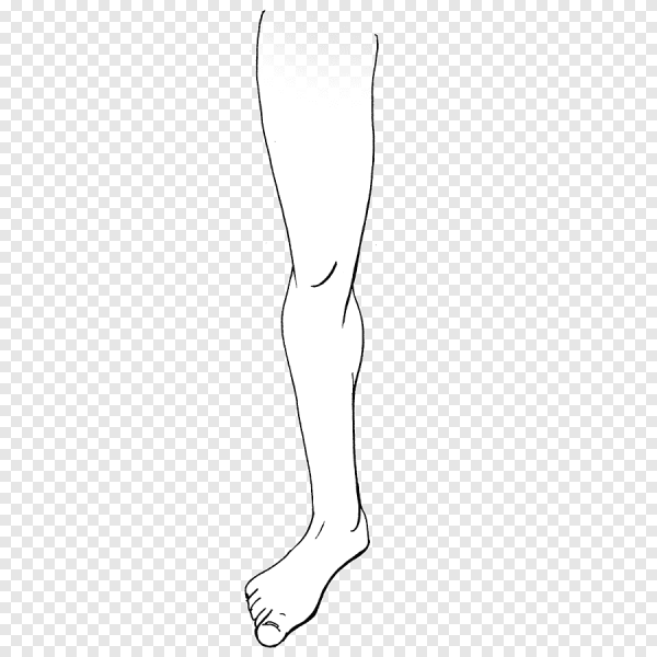 Ноги нарисованные