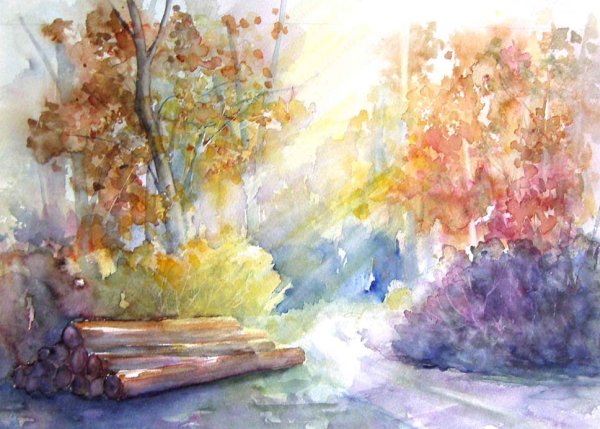 Акварели французской художницы Josette Marrel