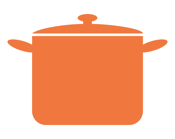 Аппликация кастрюля