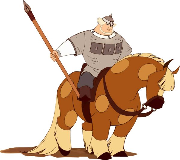 Богатырь рисунок