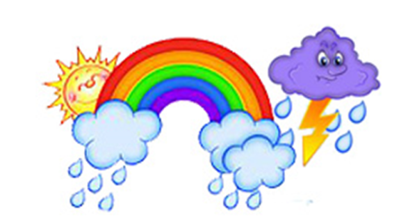 Природные явления на прозрачном фоне