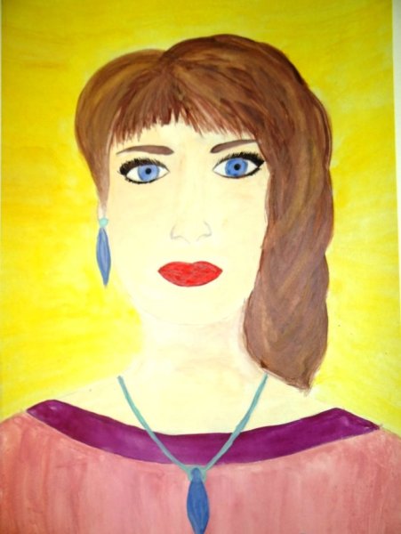 Улыбка мамы рисунок на конкурс