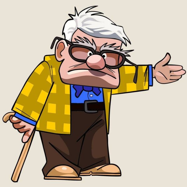 Мультяшные дедушки