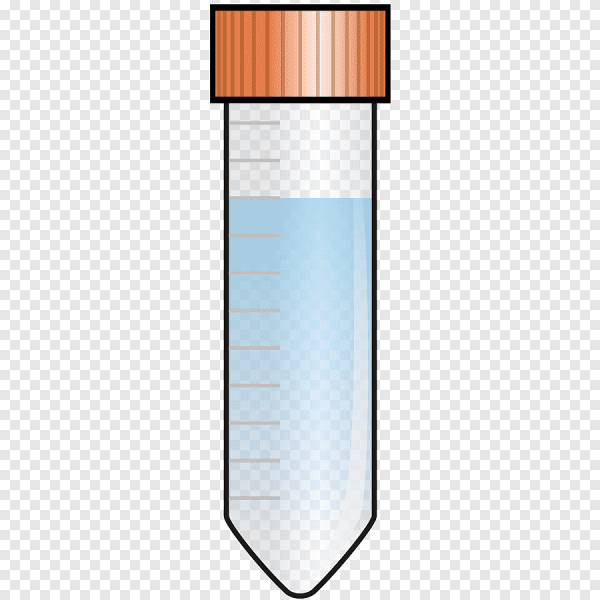 Пробирка схематично
