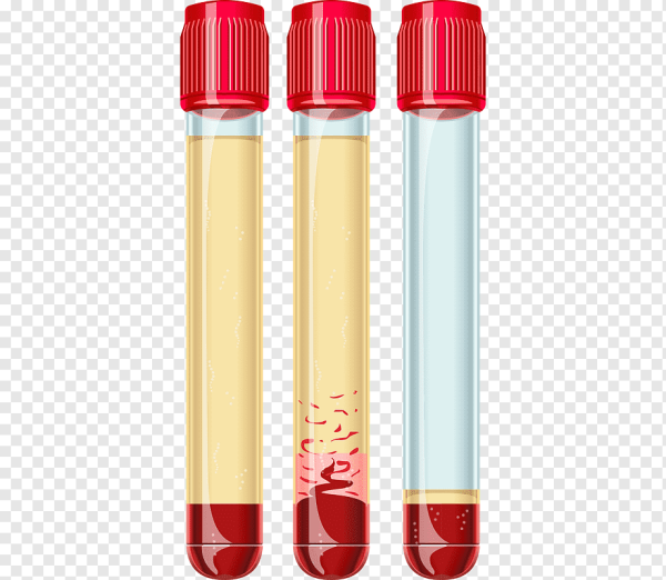 Пробирки без фона