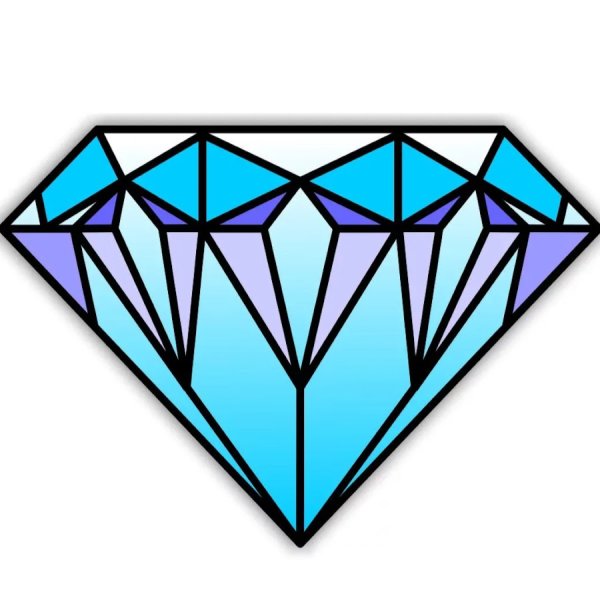 Бриллиант нарисованный