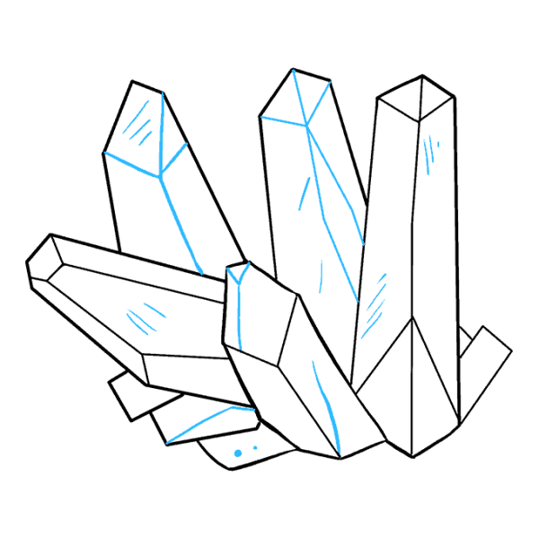 Рисование кристаллов