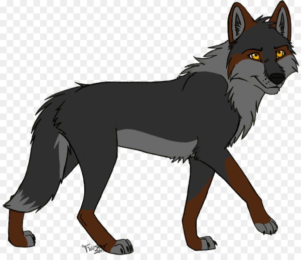 Волк мультяшная