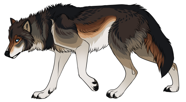Волк мультяшный