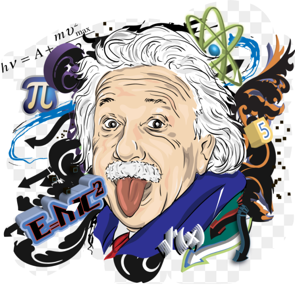 Портрет Эйнштейна