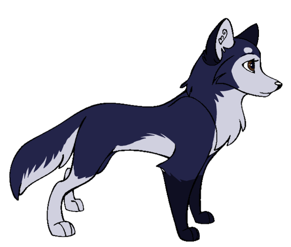 Волк мультяшный