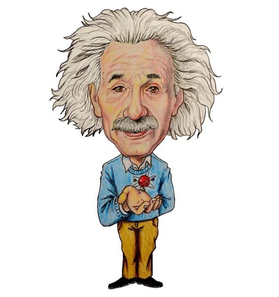 Альберт Эйнштейн скетч