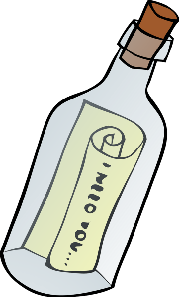 Мультяшная бутылка