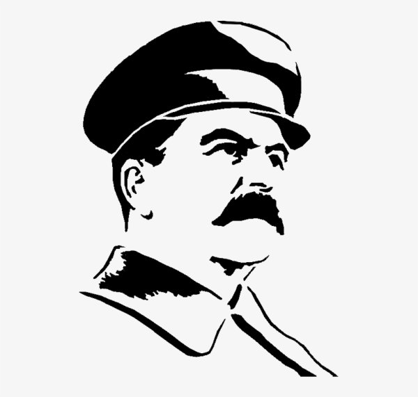Иосиф Сталин силуэт