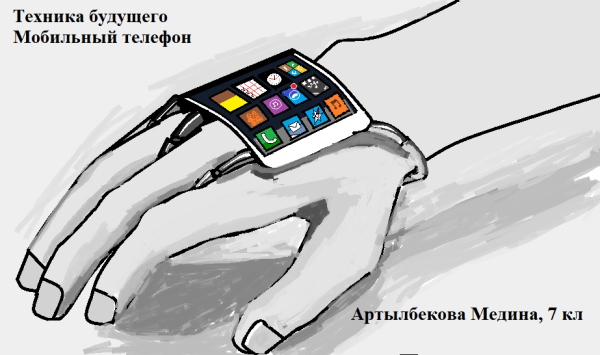 Нарисовать компьютер будущего