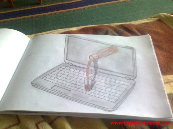 Компьютер будущего карандашом