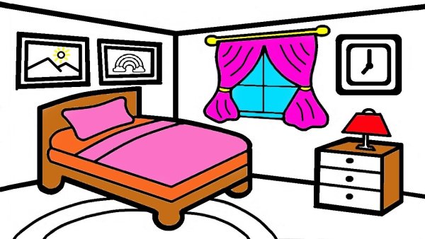Изображение спальни для детей