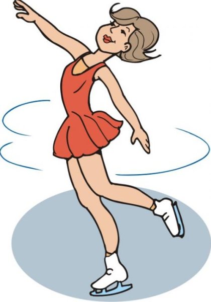 Мультяшные фигуристы