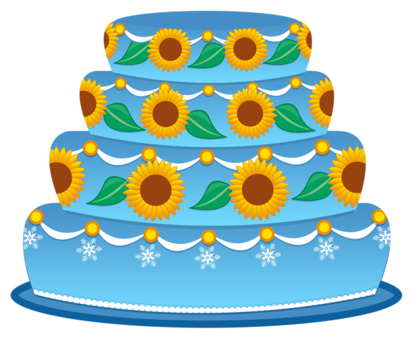 Рисунок торта для срисовки