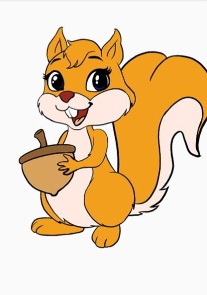 Белка для детского сада