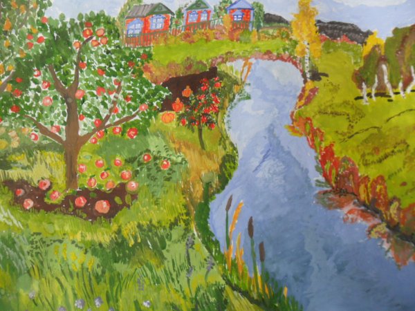 Рисунок на кубанскую тему