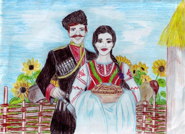 Краснодарский край казачка и казак