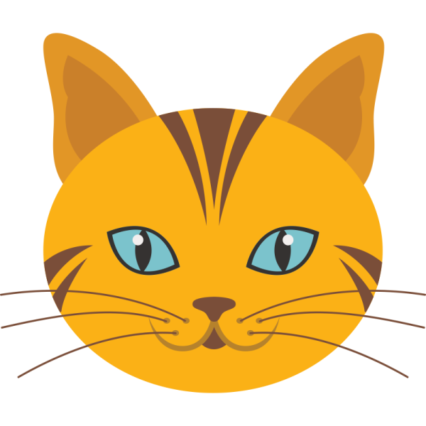 Морда кота рисунок