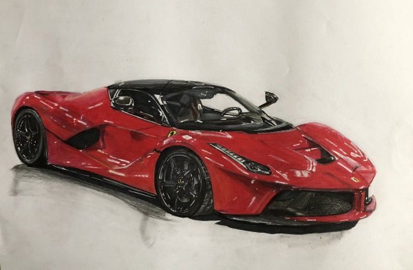 Нарисовать Феррари