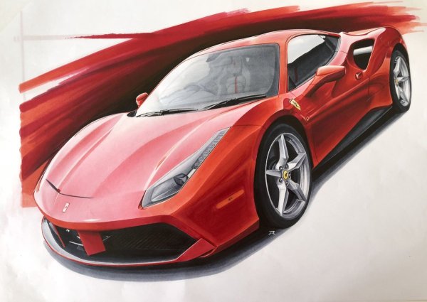 Нарисовать машину