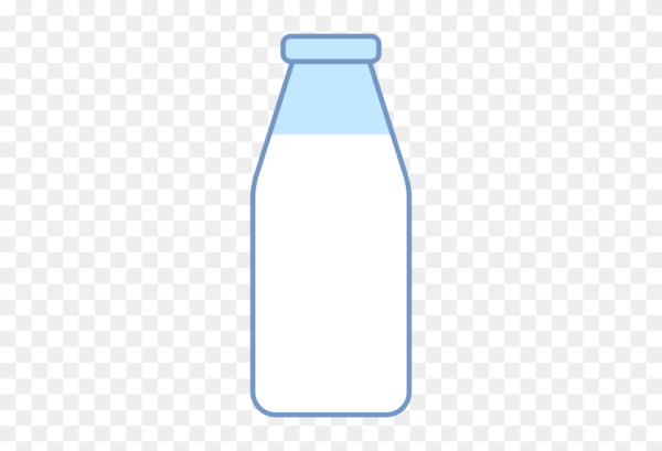 Бутылка молока вектор