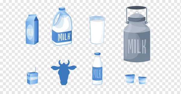 Молоко рисунок без фона