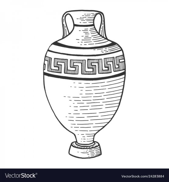 Рисунок Амфоры древней Греции