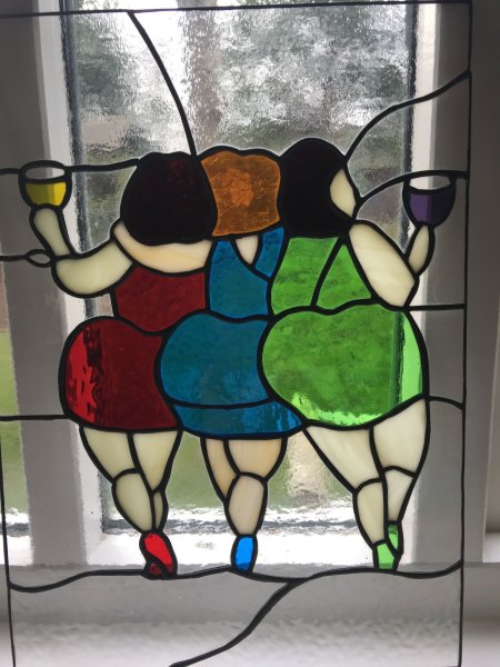 Витражи на стекле