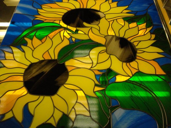 Расписной витраж