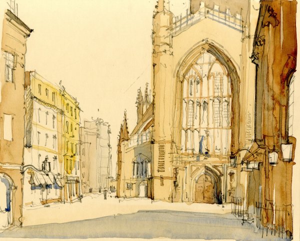 Городской пейзаж архитектура