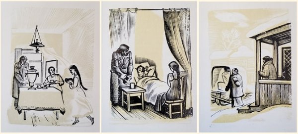 Добужинский Станционный смотритель