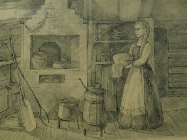 Станционный смотритель художник м Добужинский