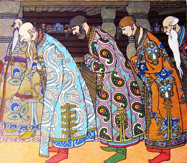 Иван Яковлевич Билибин о царе Салтане