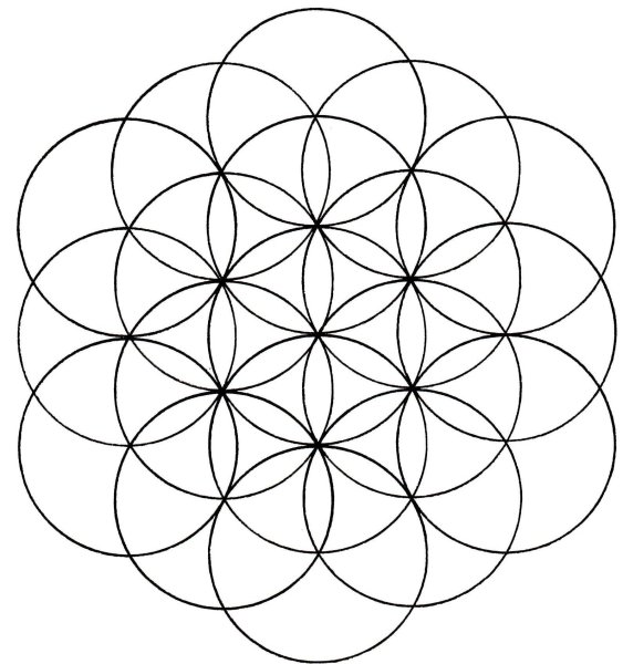 Орнамент из окружностей