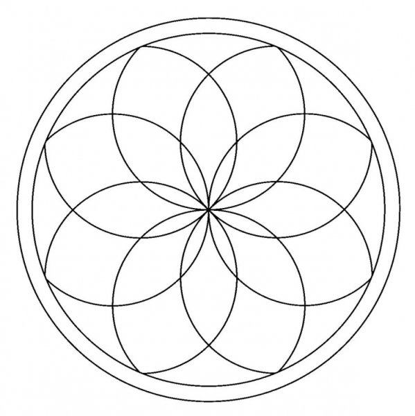 Орнамент из окружностей