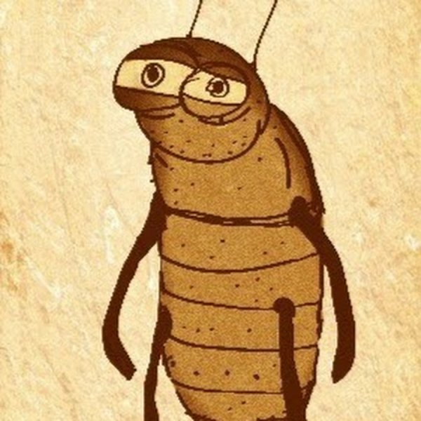 Таракан рисунок смешной