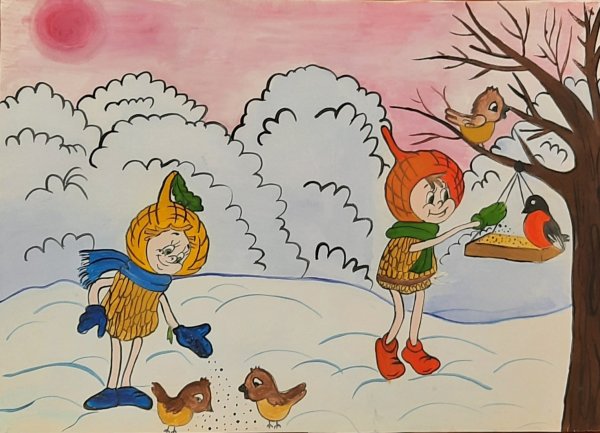 Эколята рисунки