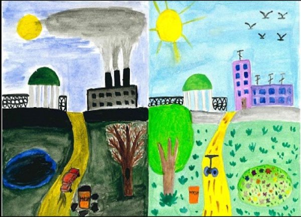 Чистый город глазами ребенка