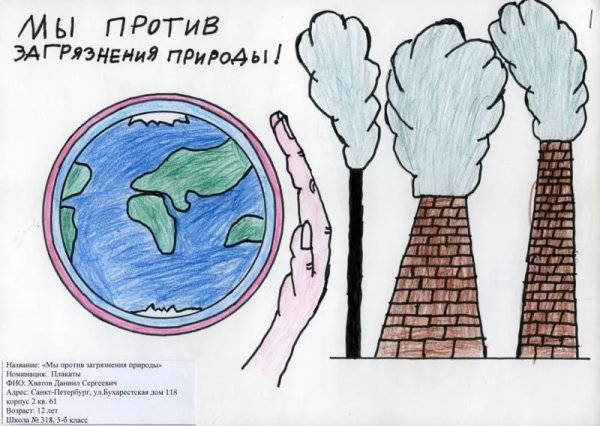 Рисунок береги воздух