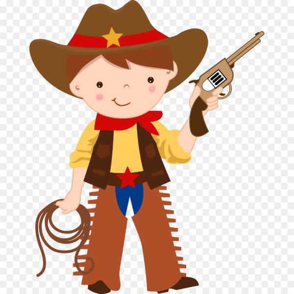 Ребенок ковбой