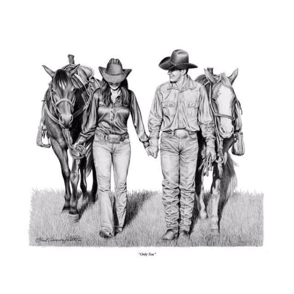 Рисунки в стиле вестерн