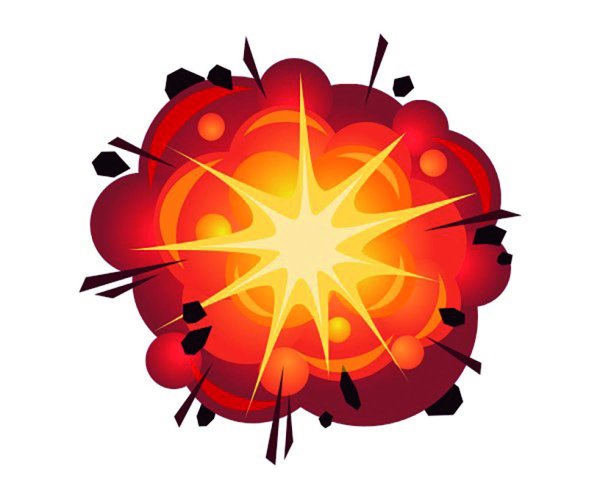 Взрыв из комиксов