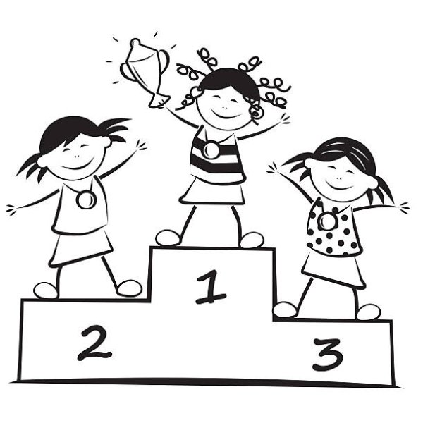 Пьедестал раскраска