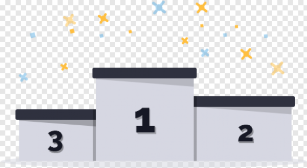 Пьедестал почета на прозрачном фоне